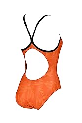 ARENA Girls' Swimsuit Puzzled Team Print MaxLife