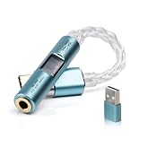 NICEHCK NK1 MAX Mint Green Type-C to 3.5mm Dual Chip HiFi DAC Audio Adapter | CX31993 Dual Chip HiFi DAC Amp Cable