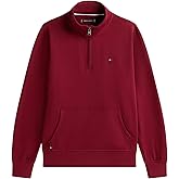 Tommy Hilfiger Men's Iconic Flag Logo Quarter-Zip Sweatshirt Collection 2025