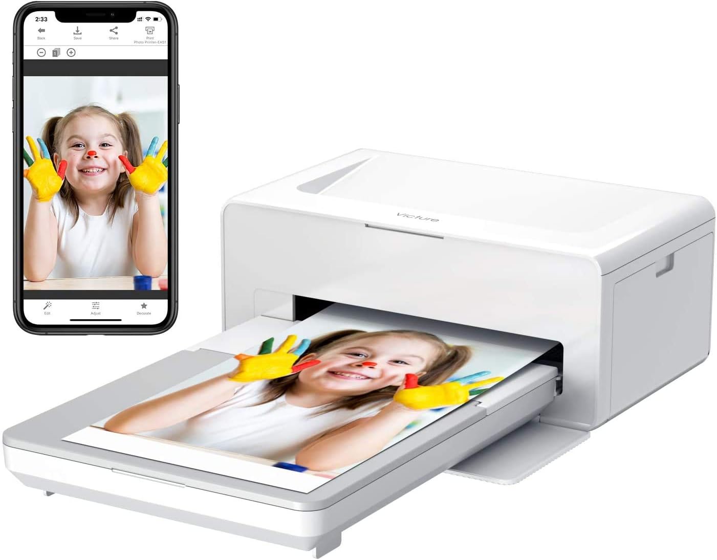 Victure Portable Photo Printer, Instant Photo Printer to print (4 x 6