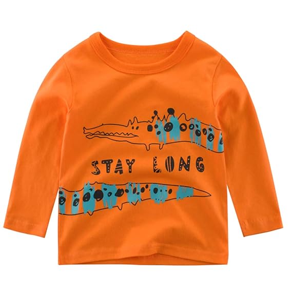orange shirt for baby boy