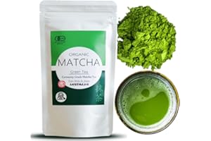 Organic Ceromonial Grade Matcha Powder - First harvest matcha - Made In Japan - Japanese Matcha Powder (Large - 100g)