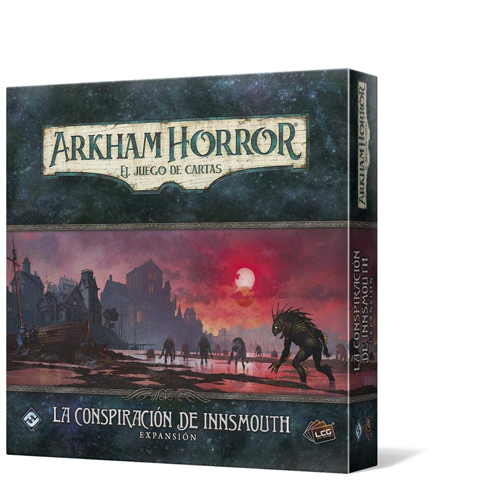 Fantasy Flight Games Arkham Horro LCG – The Conspiracy of Innsmouthexpansion in Spanish (AHC52ES)