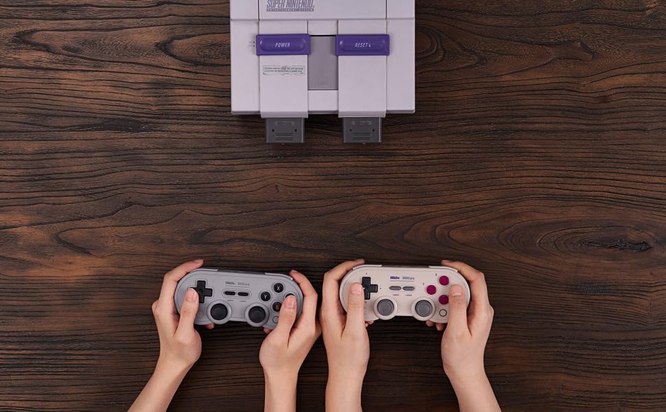8BitDo SNES SFC Wireless Bluetooth Retro Receiver Adapter Compatible