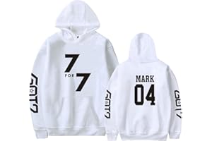 Xkpopfans Kpop GOT7 Sweatshirt Concert Support Hoodie Pullover Mark Jackson Bambam JB Jacket