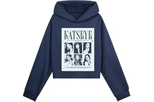 Kids Katseye Beautiful Tour Fans Hoodies Concert Long Sleeve Graphic Tee Music Album Streetwear Pullover for Teen Girls