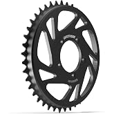 Varstrom Chainring for BAFANG Mid Motor - 36T 42T Offset Sprocket for BBS02B BBS01B Mid Drive Kit, Chain Ring for Electric Bike Conversion Kit BBS02 BBS01, Ebike Part for 8fun 250W 500W 750W