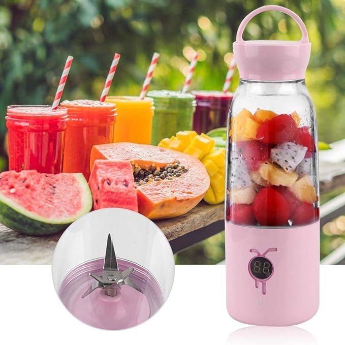 GWFVA Portable Juicer Mini Household Juice Machine Electric Juice