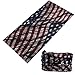6PCS Headwear, Headband Scarf Bandanna Headwrap Mask Neckwarmer & More 12-in-1 Multifunctional Stretchable Sport & Casual (6PC.The Stars and Stripes Series)