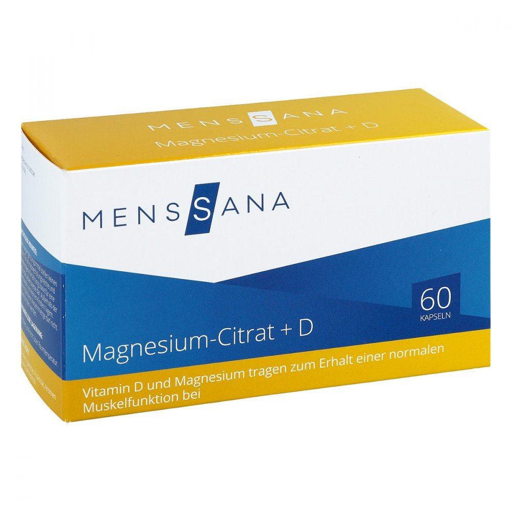 MagnesiumCitrat + D MensSana, 60 St. Sticks Amazon.de Drogerie