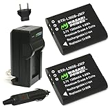 Wasabi Power DB-110 Battery (2-Pack) and Charger