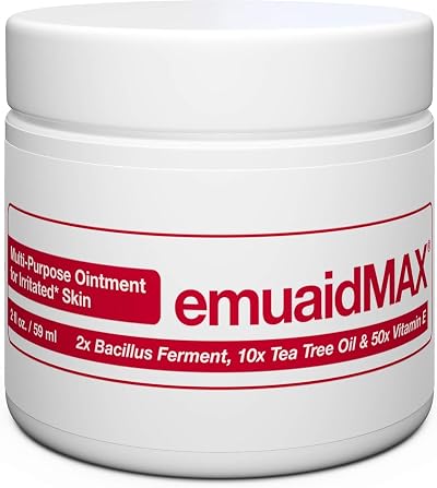 Emuaid EMUAIDMAX Ointment 2 oz for Itchy Skin Conditions Non Steroidal