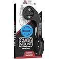 KOM Cycling CM06 Quick Release GoPro Computer Mount for Wahoo and Garmin Bike Computers (Bike Mount Compatible with Edge 1050, Wahoo Ace and Others) 1050 Bike Mount Compatible with GoPro Accessories