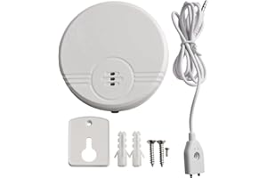135 dB Dual Mode Water Detector Alarm with Flood Sensor for Home Safety and Basement Protection