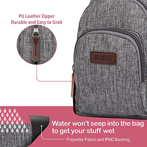 water resistant mini backpack