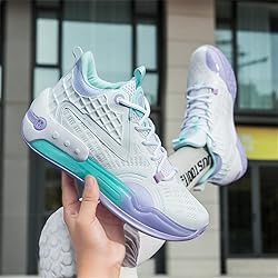 Angugu Boys Basketball Shoes High Top Fashion
