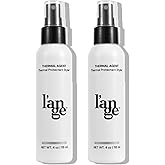 L'ANGE HAIR Thermal Agent - Thermal Heat Protectant Spray for Hair - Guards Strands from Damage Up to 450&deg;F - Enhances Shine, Volume &amp; Controls Frizz - 4 Fl oz (2-Pack)