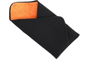 PATIKIL Camera Protective Wrap, 21"x21" Lens Wrap Cloth with Thick Protective Neoprene, Lens Pouch Bag with Hook and Loop for