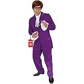 fun shack 60s Shagadelic Costume Men, Mens 1960s Spy Costume, 60s Outfits For Man, Halloween Costumes For Men