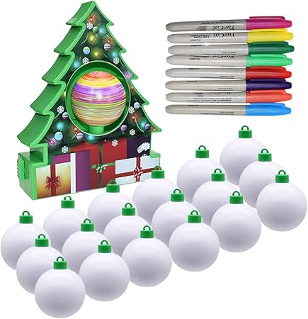 Download Bozaap Christmas Tree Ornament Making Kits For Kids Decorating Christmas Ornament Craft Activity Game Christmas Tree Decor Kit Painting Ball Toy Amazon Co Uk Kitchen Home PSD Mockup Templates