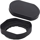 Haoge LH-X35B Metal Square Bayonet Lens Hood for Fujinon XF35mmF2 R WR XF23mmF2 R WR XC 35mm F2 (XC35mmF2), Fuji 35mm F2 Hood
