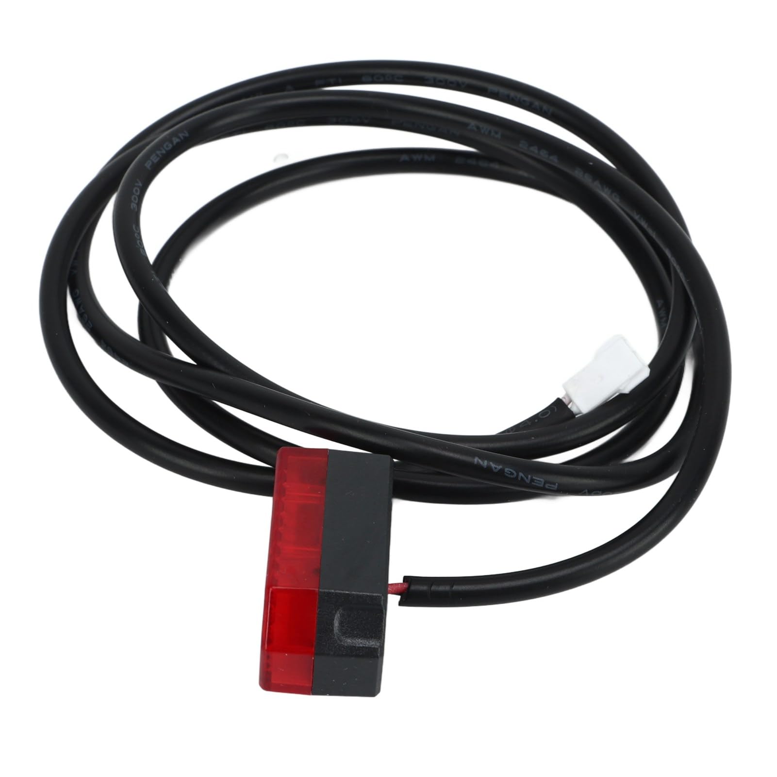 HEITIGN Electric Scooters Tail Lamp 8.5in Rear Tail Light Polygon Stoplight Electric Bike Tail Lamp for 1:2 Model 4 Hole Electric Scooter