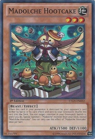 Yu-Gi-Oh! - Madolche Hootcake (LTGY-EN032) - Lord of the Tachyon Galaxy - 1st Edition - Super Rare