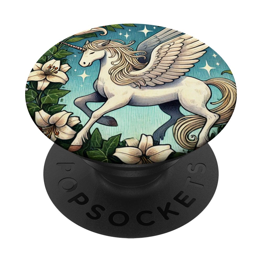 Pegasus Illustration PopSockets Swappable PopGrip