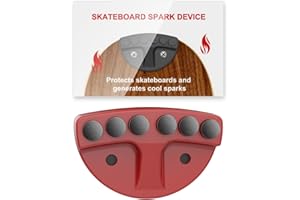 TUOBITUO Exciting Accessories to Create Sparks on Your Skateboard|Skateboard Spark|Spark Plate|Skateboard Spark Plate|Skateboard Accessories