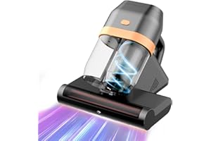 HYNSEN Mattress Vacuum Cleaner, Bed Vacuum Cleaner with UV & Ultrasonic, 16Kpa Suction Handheld Bed Vacuums with High Heating Tech, Effectively Clean Up Bed, Pillows, Sofas, Carpets, 550W