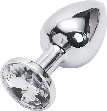 SUMERSHA 1 Stk. Kleine Anal Butt Plug mit transparent Kristall für Pony Spiel oder gag Anfänger
