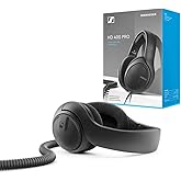 Sennheiser HD 400 PRO Open Back Dynamic Headphones for Studio, Mixing, Video, Audio Production, Twitch, High Definition music listening, removable 1/8” cable w ¼” adaptor,Black