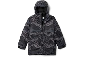 Columbia Toddler Boys Alpine Free Fall II Jacket, Black Tectonic, 4T