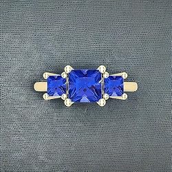 Dazzlingrock Collection Princess Lab Created Blue