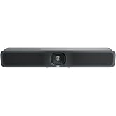 Logitech MeetUp 2 All-in-One USB Conference Room Camera - Graphite | All-in-One USB, Compact, Built-in AI Features, Works with Microsoft Teams, Zoom Rooms, Google Meet