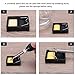 Full Set 60W Adjustable Temperature ON/OFF Switch Welding Soldering Iron Kit with Solder Sucker,Desoldering Wick, Solder Wire, Anti-static Tweezers and Stand with Cleaning Sponge