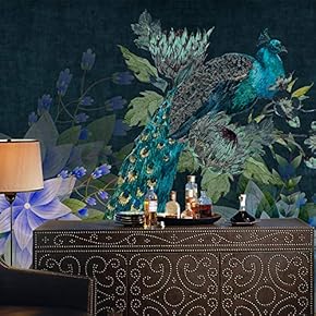 Wall Mural Tropical Rainforest Removable Self-Adhesive Large Wallpaper - 66x96 inches