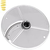 27555 Slicing Plate Fits for Robot Coupe Slicer, Yields 5/64&rdquo; (2mm) | Slicer Disc Replacment Compatible with R301, R2N,R201 R211 R401 R402 &amp; CL20 CL30 CL40