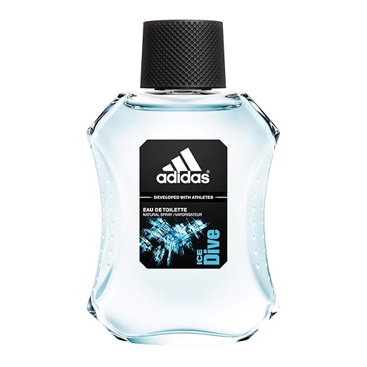 adidas Ice Dive Men EDT Spray 100.0 ml, 1er Pack (1 x 100 ml)
