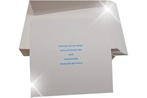 Preferred Postage Supplies Pinwheel Postage Meter Tapes 5.25x5.25 Compatible with PB Postage Machine, Neopost, Hasler, and Francotyp Postalia