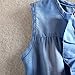 Niyage Girls Princess Dress Sleeveless Denim Tops Floral Tutu Skirts 4T White