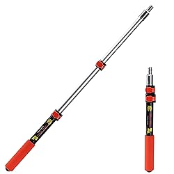 Bates- Extension Pole, 1.4 to 3 Ft Pole, ‎Black