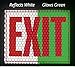 Cyalume Cyflect Glow in the Dark and Reflective Emergency Exit Sign, 8 Inches x 10 Inches, Adhesive Backing