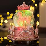 LOVE FOR YOU Color Lights Unicorn Music Box Carousal Ballet Horse Gift view 6