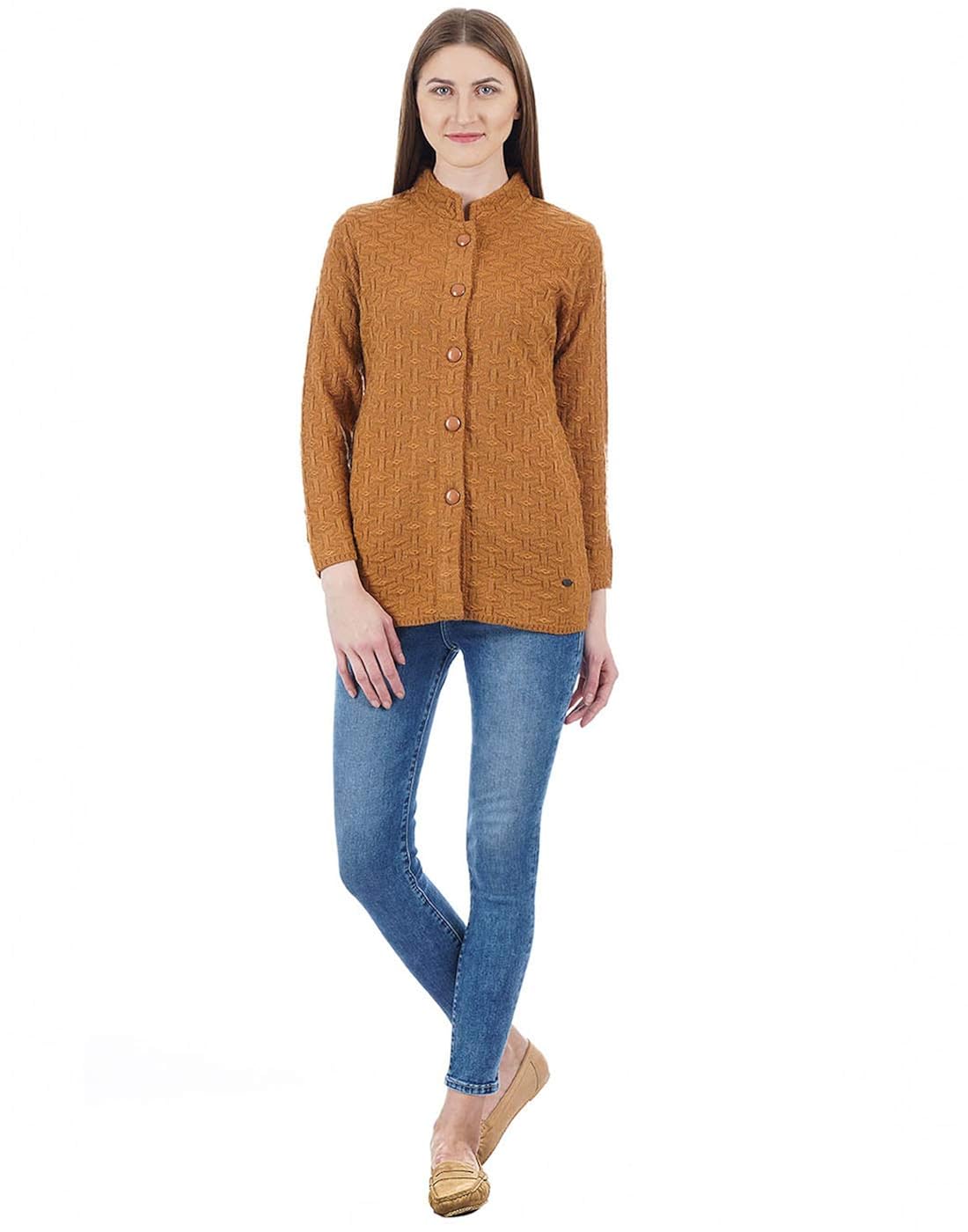 cloak & decker by monte carlo women yellow cardigan