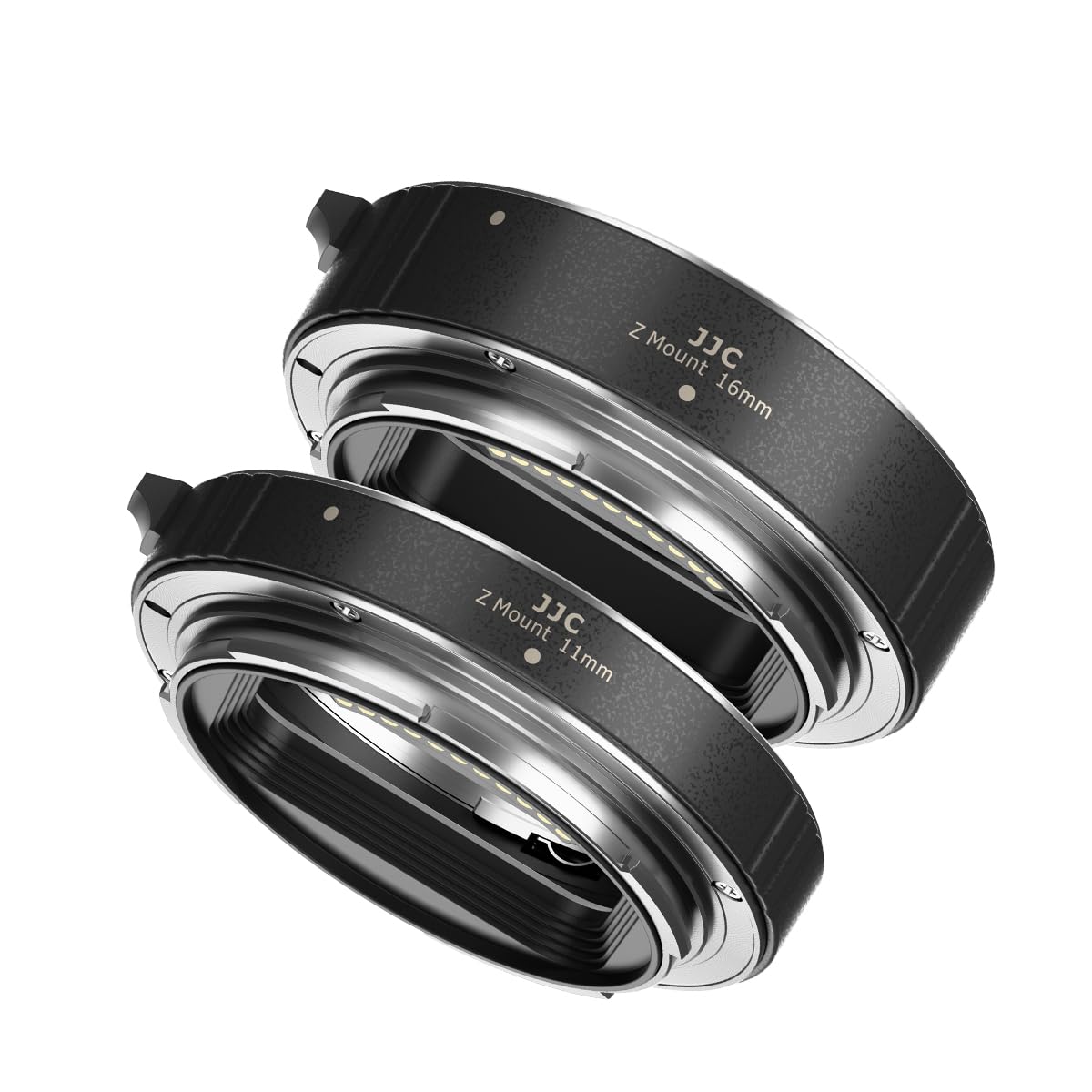 JJC AF Auto Focus Extension Tube (11MM 16MM) TTL Exposure for Nikon Z Mount Z30 Z5 Z50 Z9 Z7 Z6 DSLR Cameras and Lens for Close-up Image Macro Photography w Body Rear Lens Cap & Storage Bag