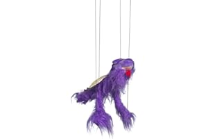WAYPOINT GEOGRAPHIC Sunny Toys 16" Baby Purple Dragon Marionette