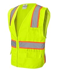 Solid Front Vest with Mesh