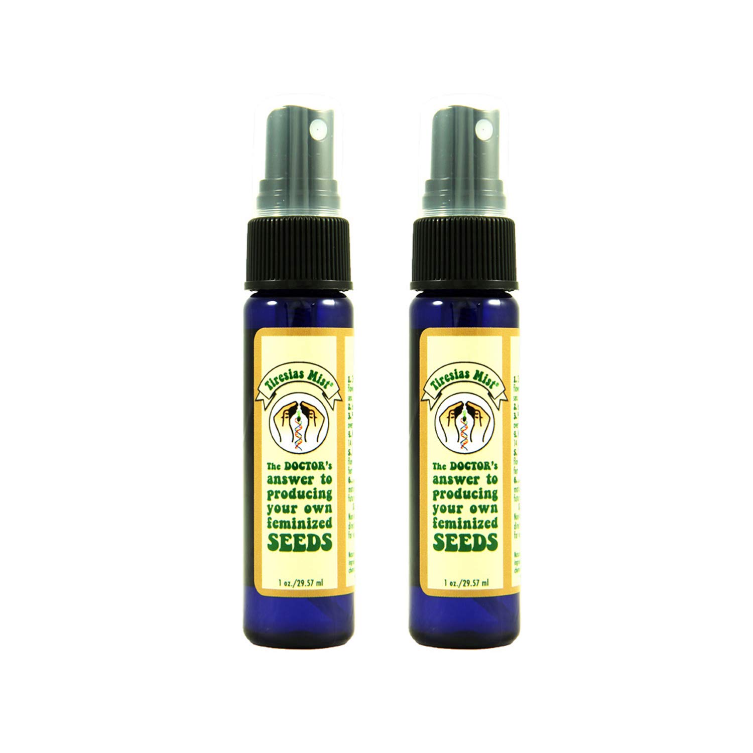 Tiresias Mist Feminized Seed Spray | 1 Ounce 2Pack