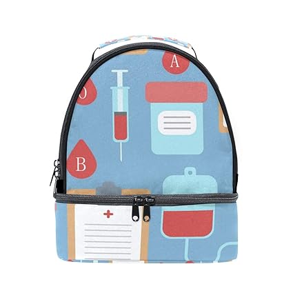 MALPLENA Bolsa de almuerzo con aislamiento térmico para hospitales ...